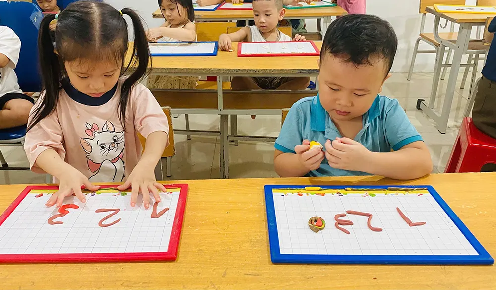 Toán tư duy Singapore  Phương pháp học toán cho trẻ mầm non