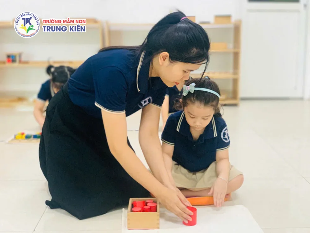 Trường Mầm non đạt chuẩn quốc gia phát triển toàn diện cho bé
