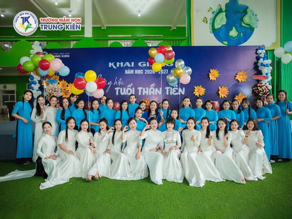Môi trường học tập hiện đại tại Trường Mầm non đạt chuẩn quốc gia ở Hương Khê