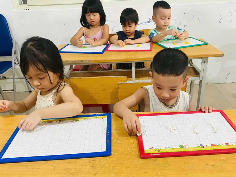 Pháp giáo dục tiên tiến tại Trường Mầm non Trung Kiên