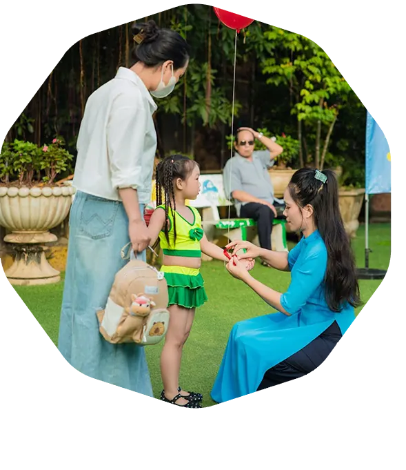Liên hệ mầm non Trung Kiên
